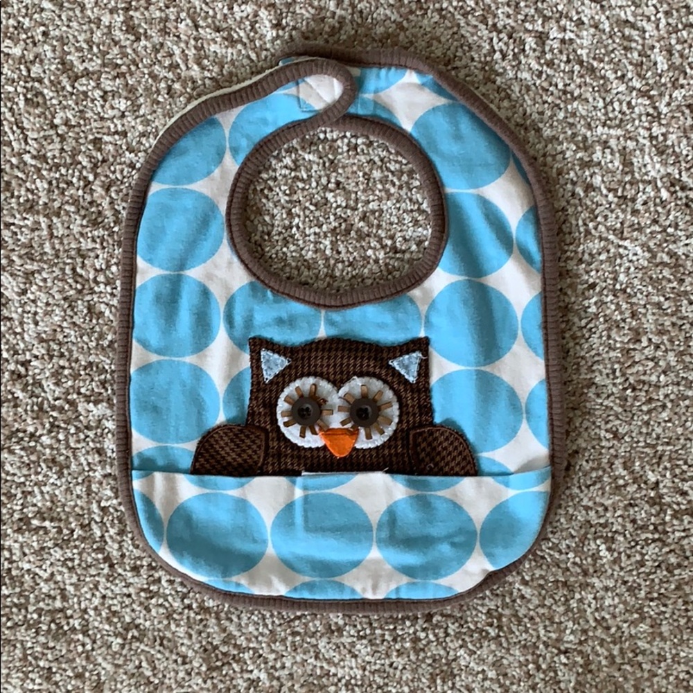 MudPie owl bib